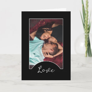 Love, Personalised Photo, Romantic Valentine's Day Card