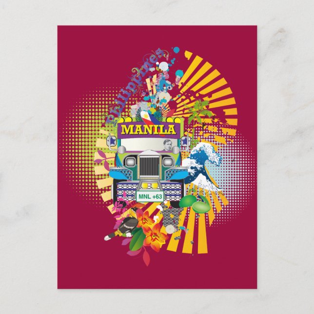 Love, Philippines Postcard (Front)