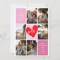Love Photo Grid Valentine's