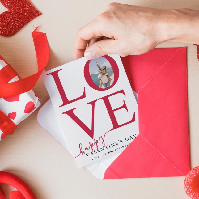Love Photo Happy Valentine's Holiday Card (Creator Uploaded)