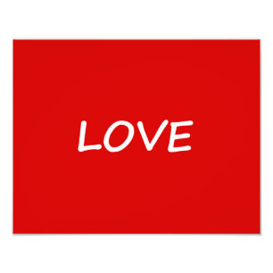 Love Photo Print