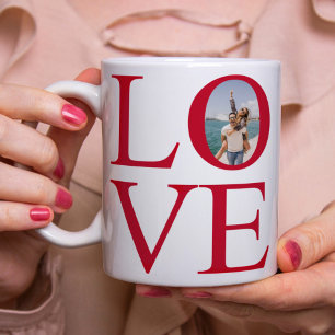 Love Photo Red Coffee Mug