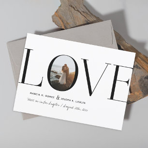 Love Photo Save The Date