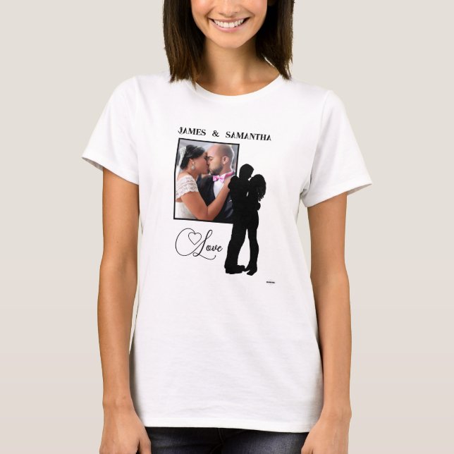 Love Photo T-Shirt  with Graphic  HAMbWG (Front)