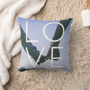 Love Photo Template Personalised Couples Cushion