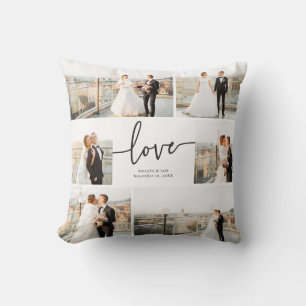 Love Photo Throw Pillow