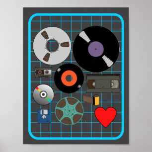 Love Physical Media Poster