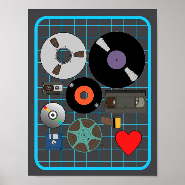 Love Physical Media Poster (Front)