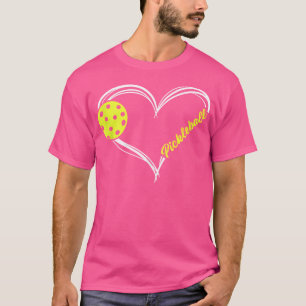 Love Pickleball - Cute Pickleball Match I Love Pic T-Shirt
