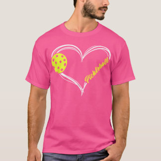 Love Pickleball - Cute Pickleball Match I Love Pic T-Shirt