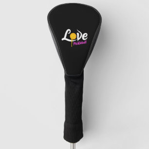 Love Pickleball             Golf Head Cover