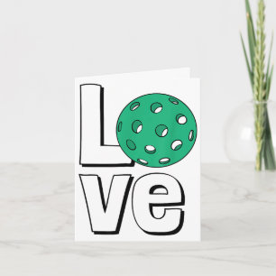Love pickleball shirts men women pickleballers card
