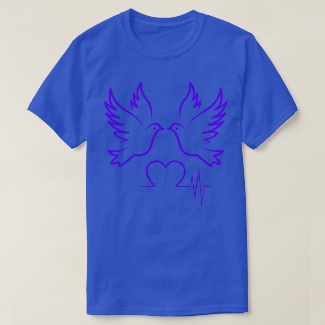 Love Pigeon 4 T-Shirt (Design Front)