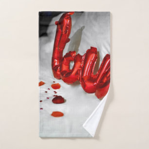 LOVE PILLOW HAND TOWEL
