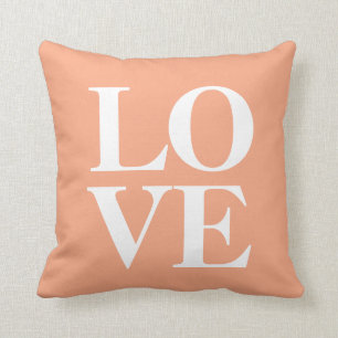 Love Pillow Peach