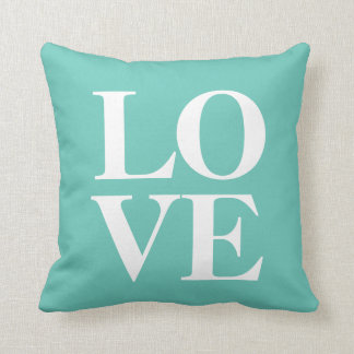 Love Pillow | Teal