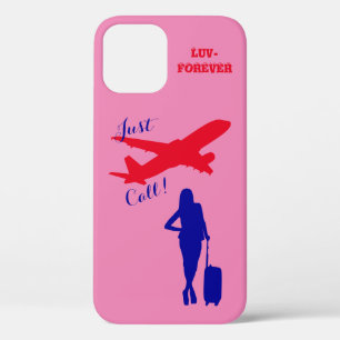 Love Pink iPhone 12 Case