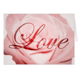 Love : Pink Flower :