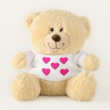 LOVE Pink Heart Teddy Bear