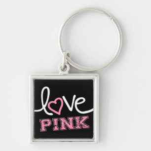 love pink key ring