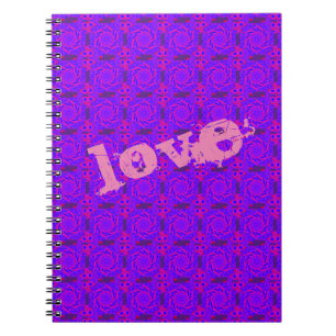LOVE PINK MANDALA NOTEBOOK