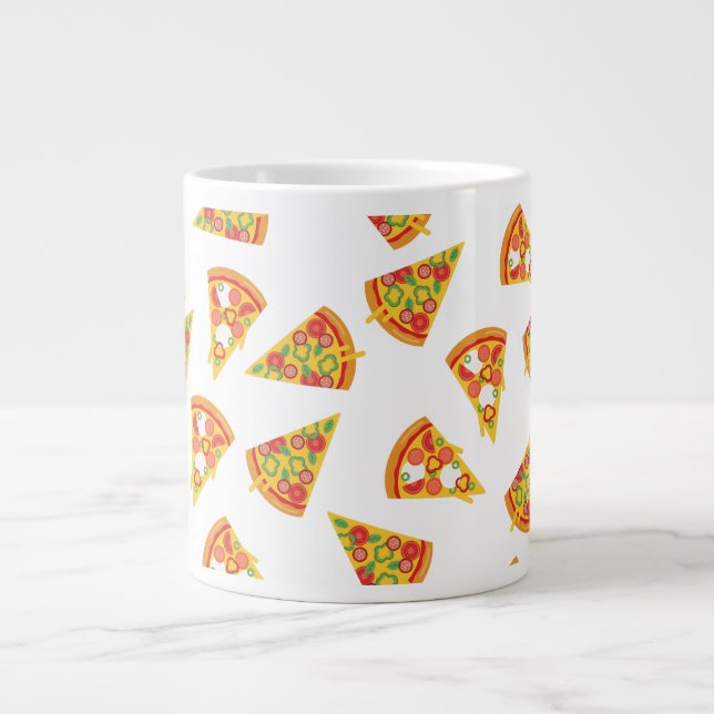 Love Pizza   Large Coffee Mug (Front)