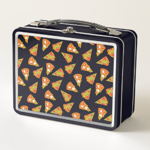 Love Pizza Metal Lunch Box