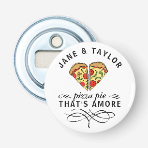 Love Pizza Personalised Bottle Opener