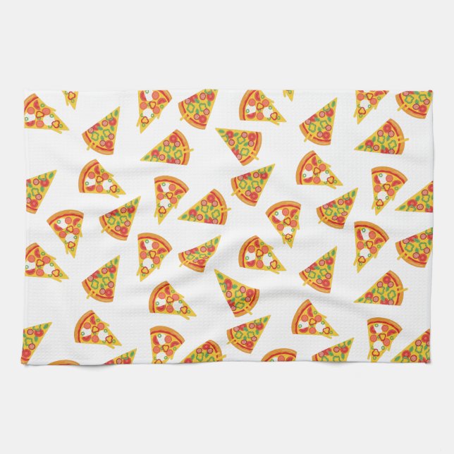 Love Pizza Tea Towel (Horizontal)