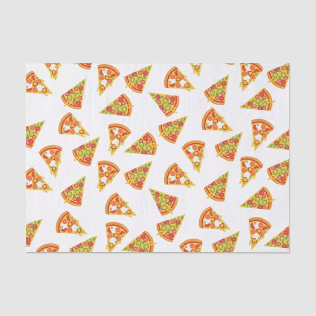 Love Pizza  Tissue Paper (Front)