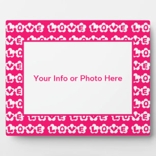 LOVE PLAQUE