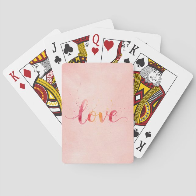 Love Playing Cards (Back)