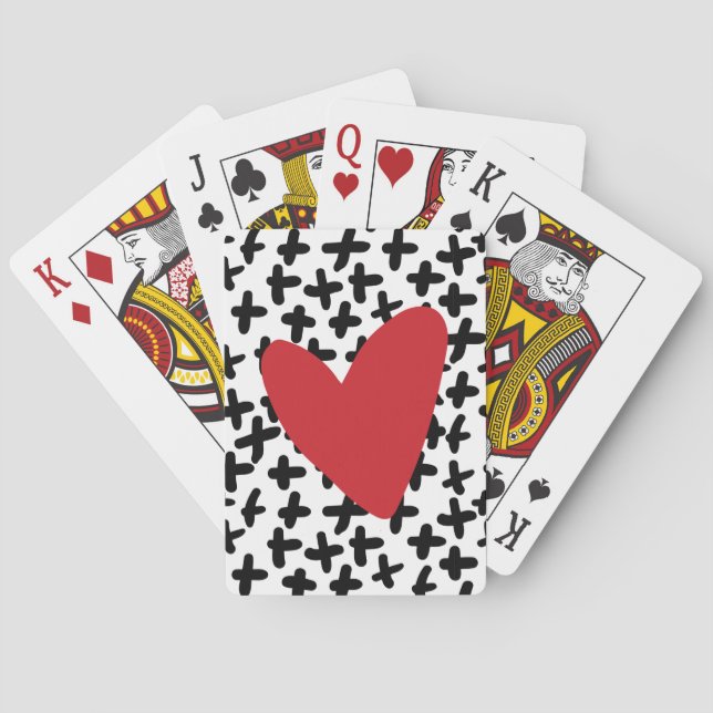 Love playing cards! XOXO Cards (Back)