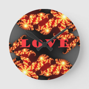 Love.png Round Clock