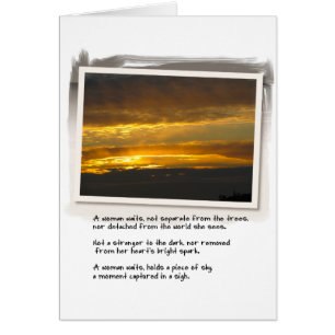 Love Poem and Birch Bay Sunset