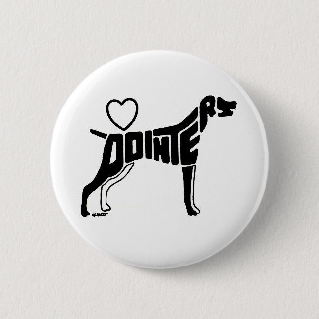 LOVE POINTERS BUTTON (Front)