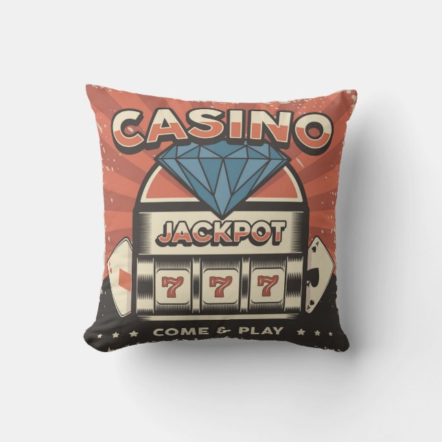 love POKER Jackpot Cushion (Front)
