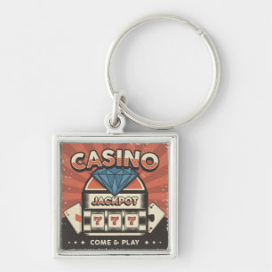 Love POKER Jackpot Key Ring