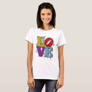 LOVE Pop Art – Retro Valentine’s T-Shirt