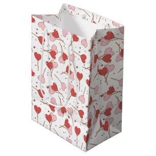 Love Pop Retro Valentine's Medium Gift Bag