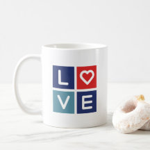 LOVE Porcelain Cup