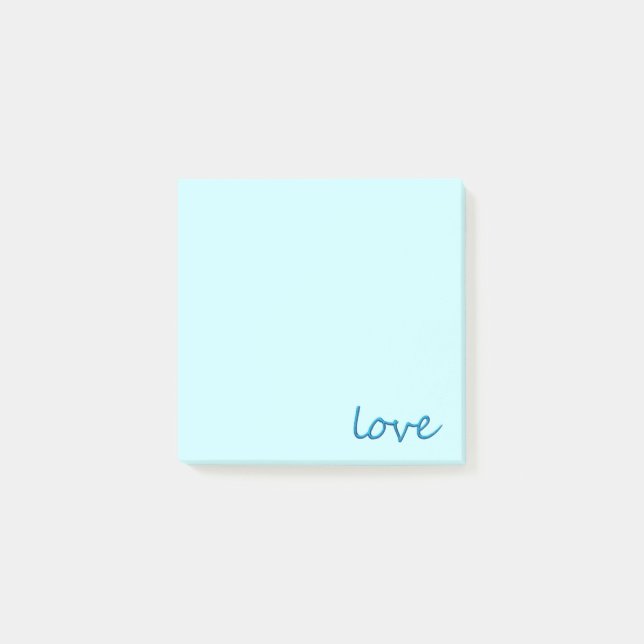 love post-it notes (Front)