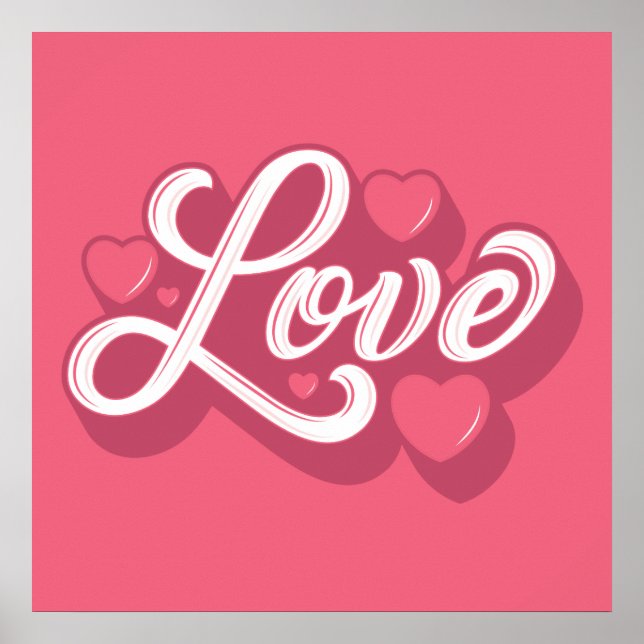 Love Poster 24x24 (Front)