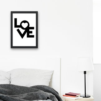 Love Poster - stylish wall decoration
