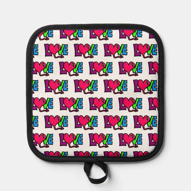 LOVE POT HOLDER (Front)