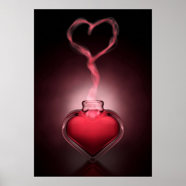 Love Potion And Heart Fumes Poster (Front)