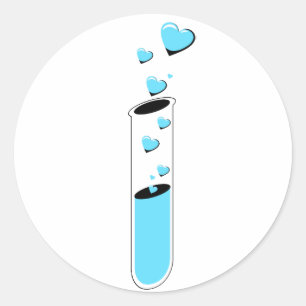love potion classic round sticker