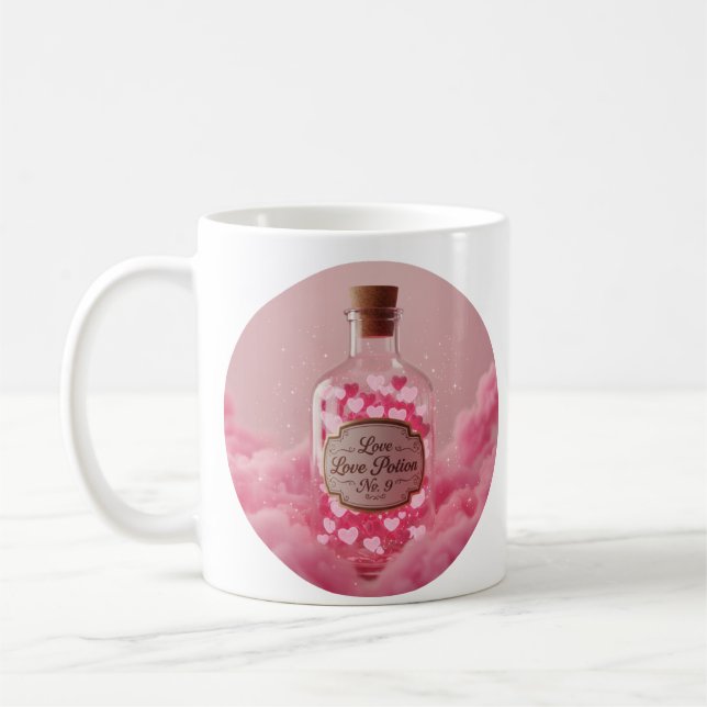  Love Potion No.9 – Magical Valentine Mug De (Left)