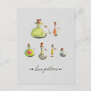 love potion postcard