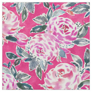 LOVE POTION Red Roses Fabric